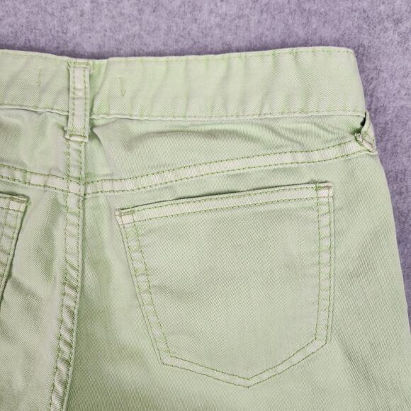Free People Jeans Womens Size 25 Mint Green Zippered Ankle - Picture 10 of 16